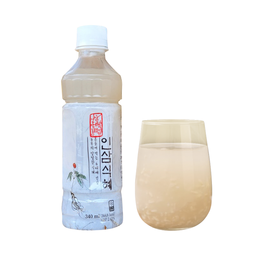 Insam Sikhye (Sweet Rice Drink With Ginseng)
