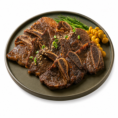 Premium Center-Cut LA Galbi (Marinated Beef Short Rib)(2lb)