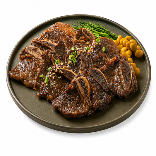 Premium Center-Cut LA Galbi (Marinated Beef Short Rib)(2lb)