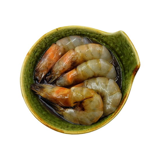 Sae-woo-jang(Soy sauce marinated shrimp)