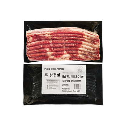 Cconma Heukdwaeji Samgyeopsal (Black pork belly Sliced)