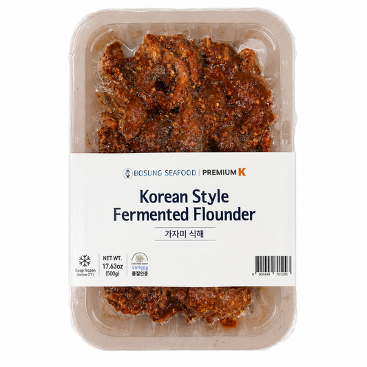 Korean Fermented Flounder (500g, 17.63oz)