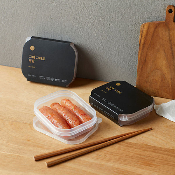 Deokhwa Classic Pollock Roe 덕화 그때 그대로 명란 100g