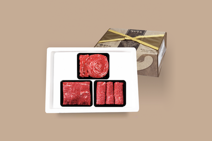 Yeongju Hanwoo Sobaeksan Beef Set (1+Class) - Delivery available only in Korea