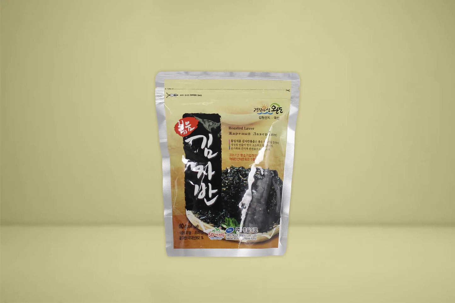 Heungil Food Bokkeum Kimjaban (Roasted Laver)