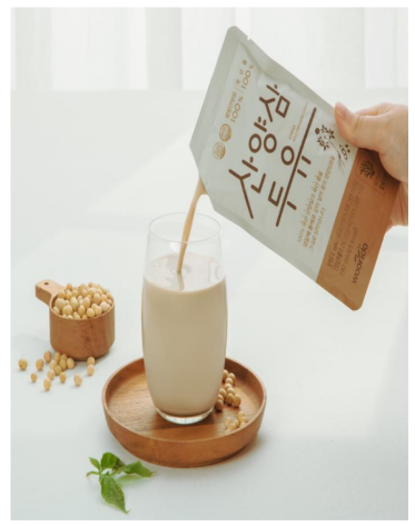 [Woorido]Wild Ginseng Soy Milk (190ml x 15P, 1 Box)