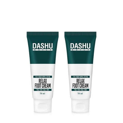 DASHU daily RELAX FOOT CREAM 70ML X 2EA