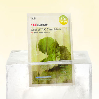 Dr.G RED BLEMISH Cool Vita C Clear Mask 30g X 10ea