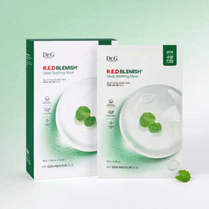 Dr.G RED BLEMISH Deep Soothing Mask 28g X 10ea