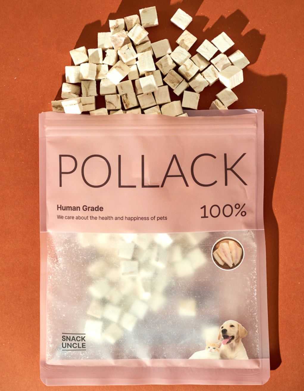 Snack Uncle : Dried Pollock Treat 50g