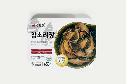 Sora-jang( Soy Sauce-Marinated Turban shell )