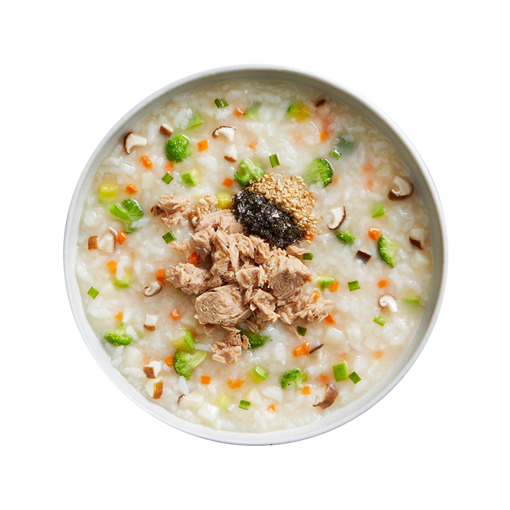 Chamchi Yachae Juk(Tuna & Vegetables Rice Porridge)