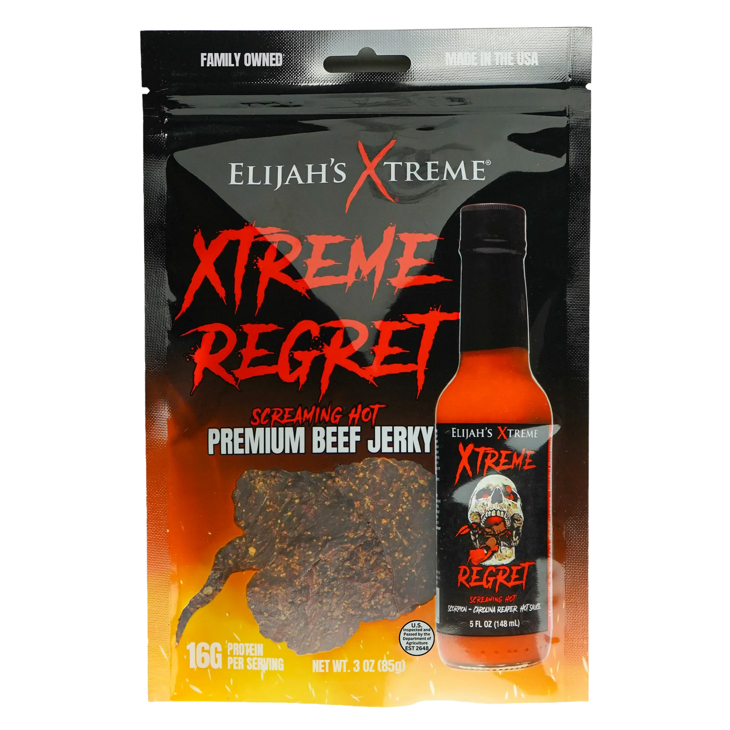 Xtreme Regret Spicy Beef Jerky