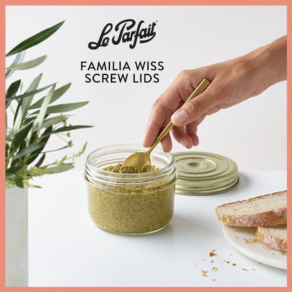 Le Parfait Familia Wiss Screw Bands, Replacement Rings for Terrine Jars