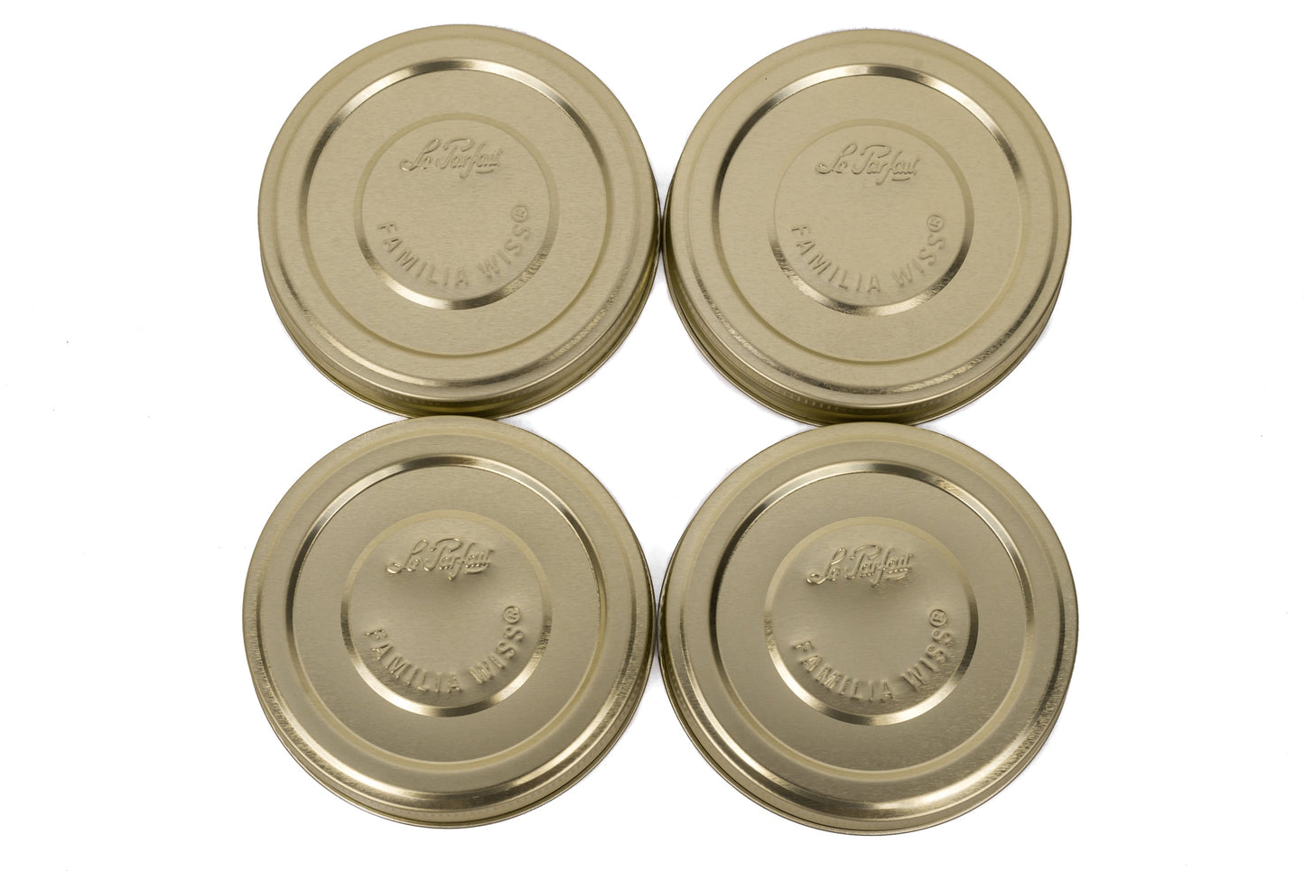 Le Parfait Familia Wiss Screw Bands, Replacement Rings for Terrine Jars