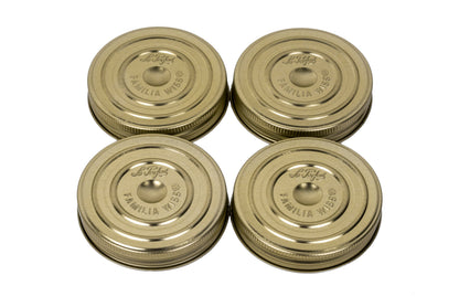 Le Parfait Familia Wiss Screw Bands, Replacement Rings for Terrine Jars