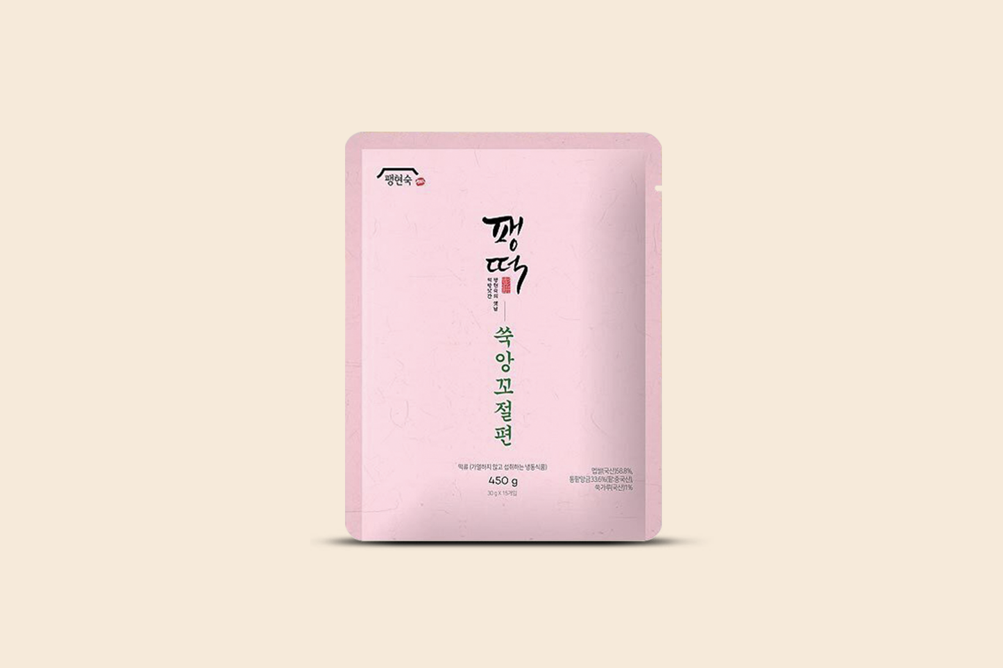 Paeng Hyun Suk's old Mill rice cake - Mugwort Angkko Jeolpyeon