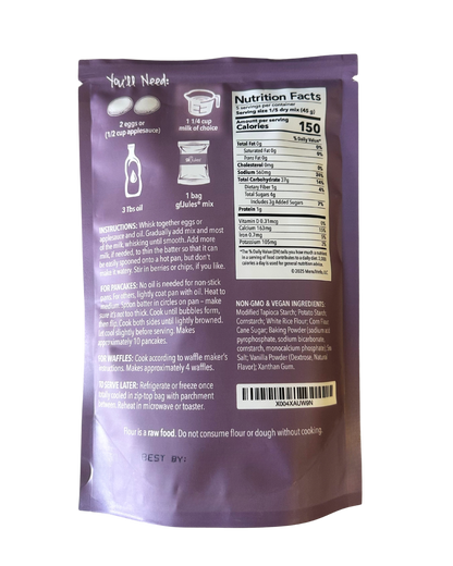 gfJules Gluten Free Pancake & Waffle Mix