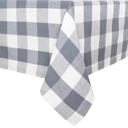 Checkered Cotton Plaid Tablecloth