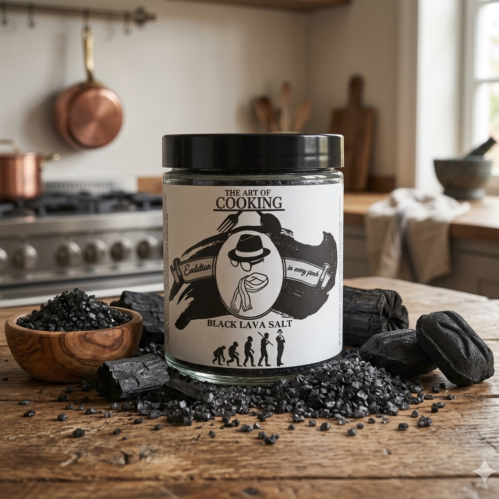 Black Lava Salt & Mediterranean Flaky Salt Bundle — Two Premium Finishing Salts, One Stunning Pair