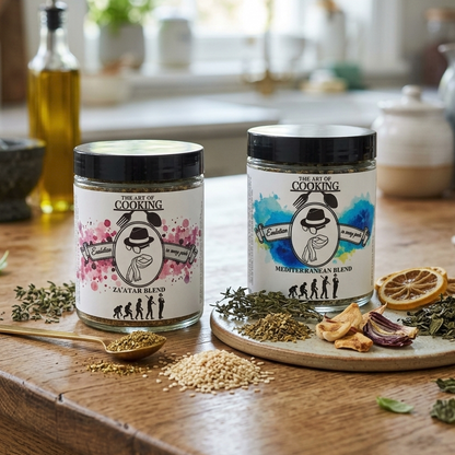 Mediterranean 2 Pack: Za'atar & Mediterranean Blend — Two Bold Flavors, One Essential Bundle