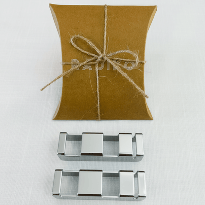 304 Stainless Steel Flatware Rests – Set of 2