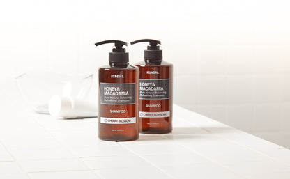 KUNDAL HONEY&MACADAMIA Pure Natural Balancing Refreshing Shampoo 500ml #CHERRY BLOSSOM