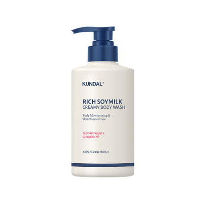 KUNDAL RICH SOYMILK CREAMY BODY WASH 500ml #Mellow Vanilla