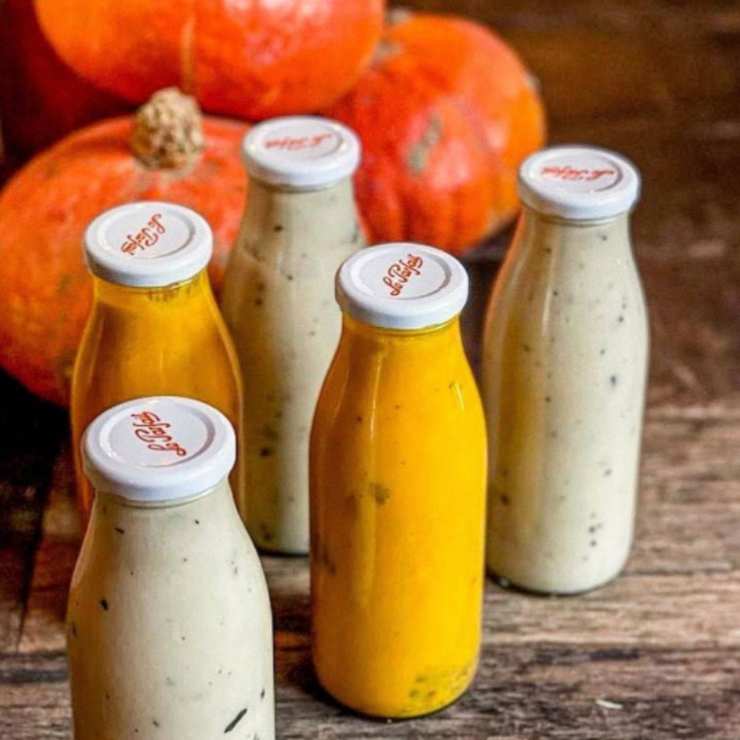 Le Parfait Swing Top and Milk Bottles