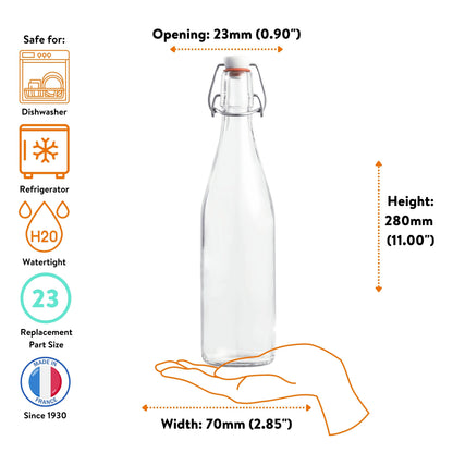 Le Parfait Swing Top and Milk Bottles