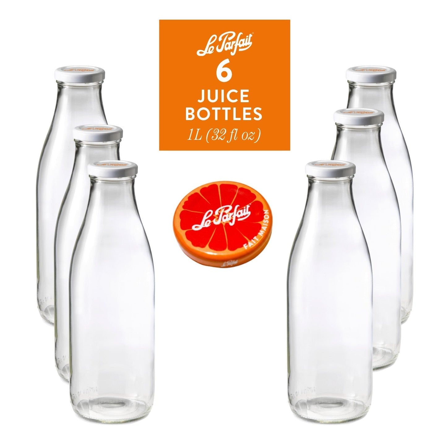 Le Parfait Swing Top and Milk Bottles