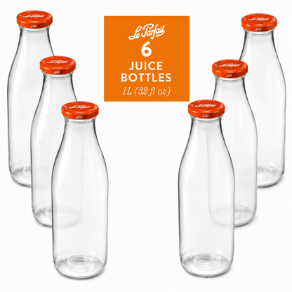Le Parfait Swing Top and Milk Bottles