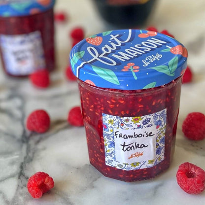 Le Parfait Jam Jars, French Glass Jars with 82mm Twist Lids for Jam and Preserves