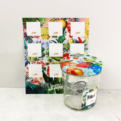 Le Parfait Preserving Labels for Jam, Canning and Pantry Jars