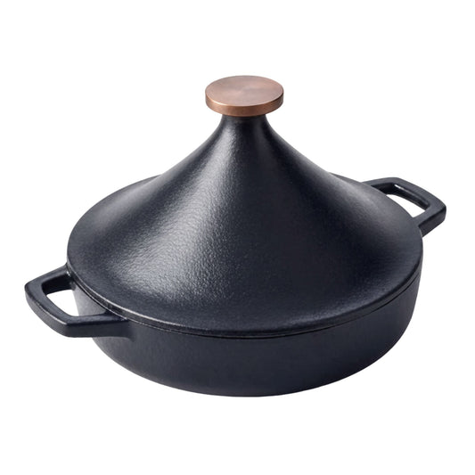 Enameled Cast Iron Tagine, 3-Qt