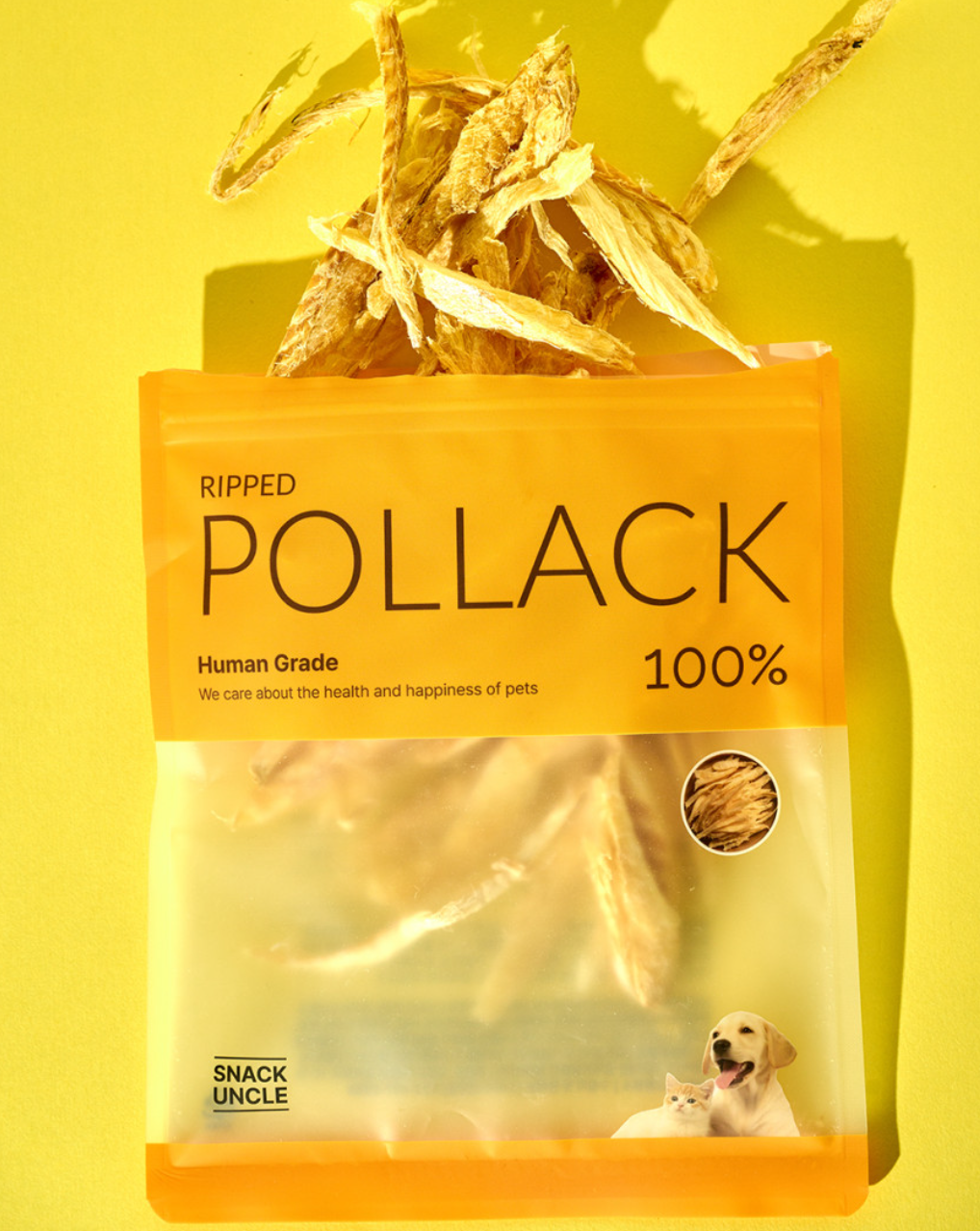 Snack Uncle : Dried Ripped Pollock 50g
