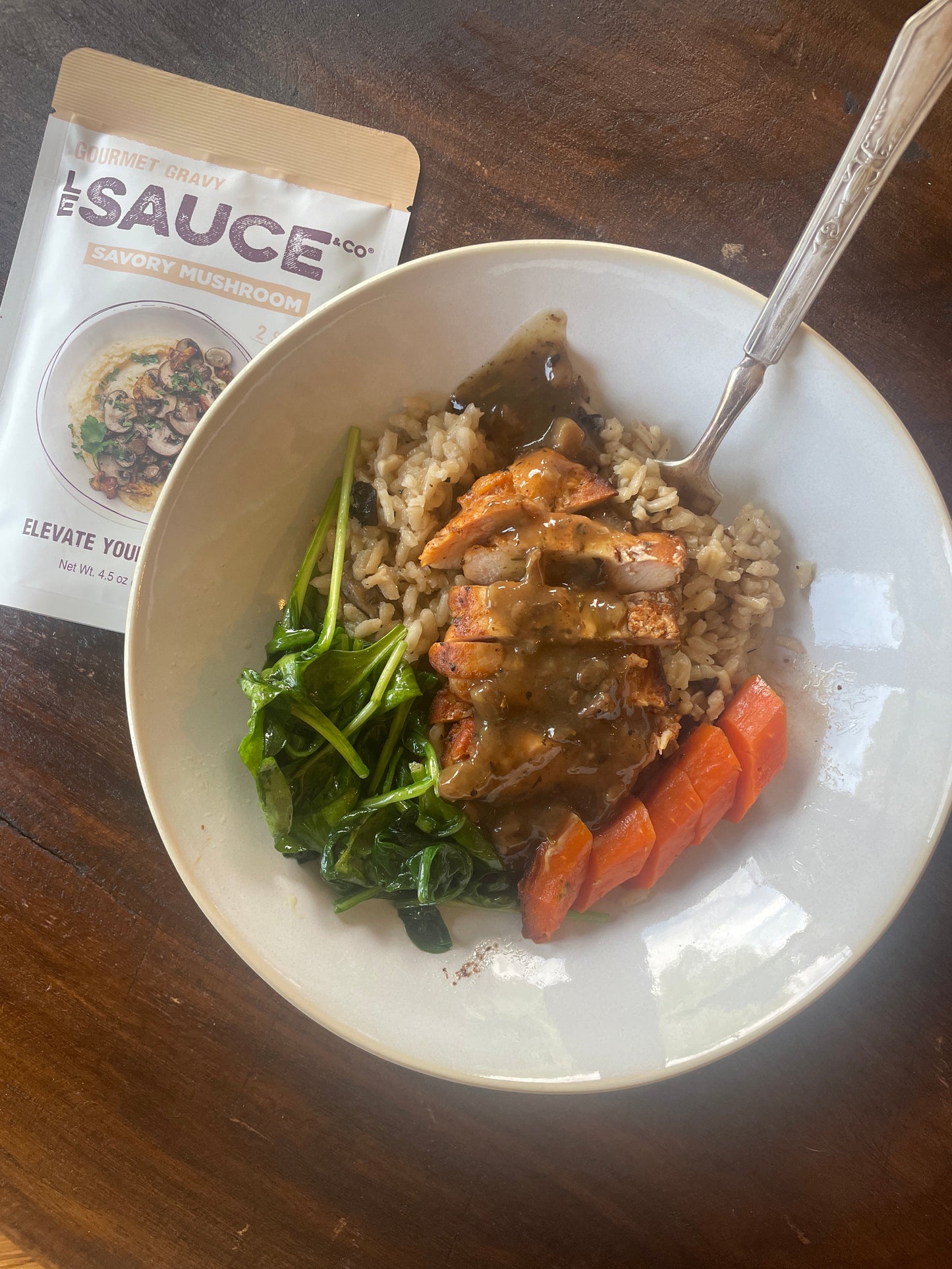 4 serving Savory Mushroom Gourmet Gravy