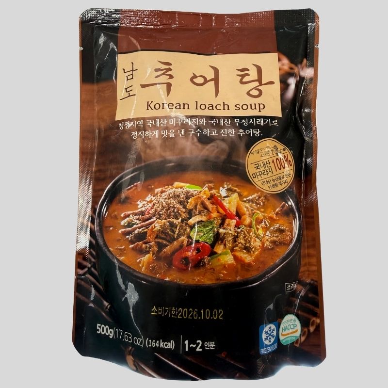 Namdo-Style Chueotang (Korean Loach Soup) (500g, 17.64oz)