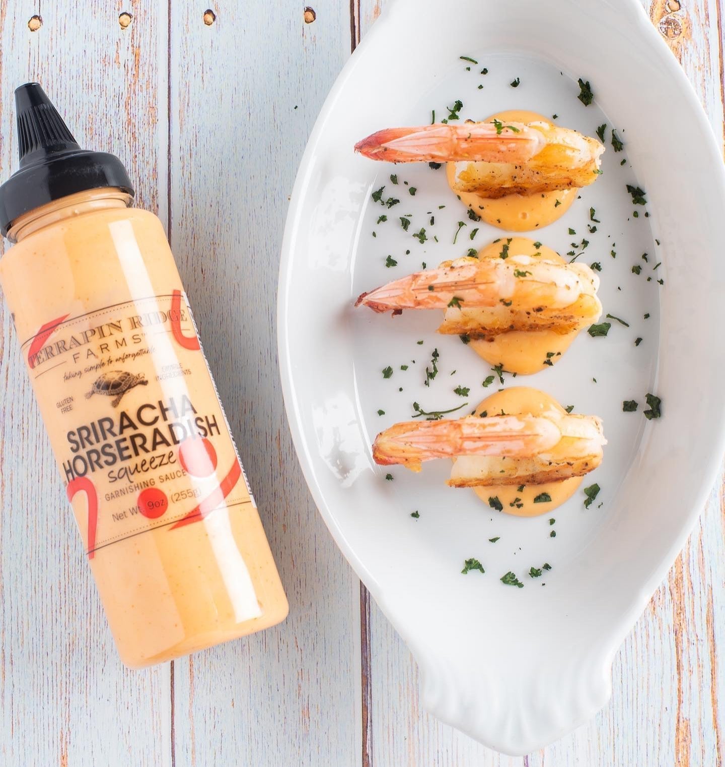 Sriracha Horseradish Garnishing Squeeze - 8.5 oz