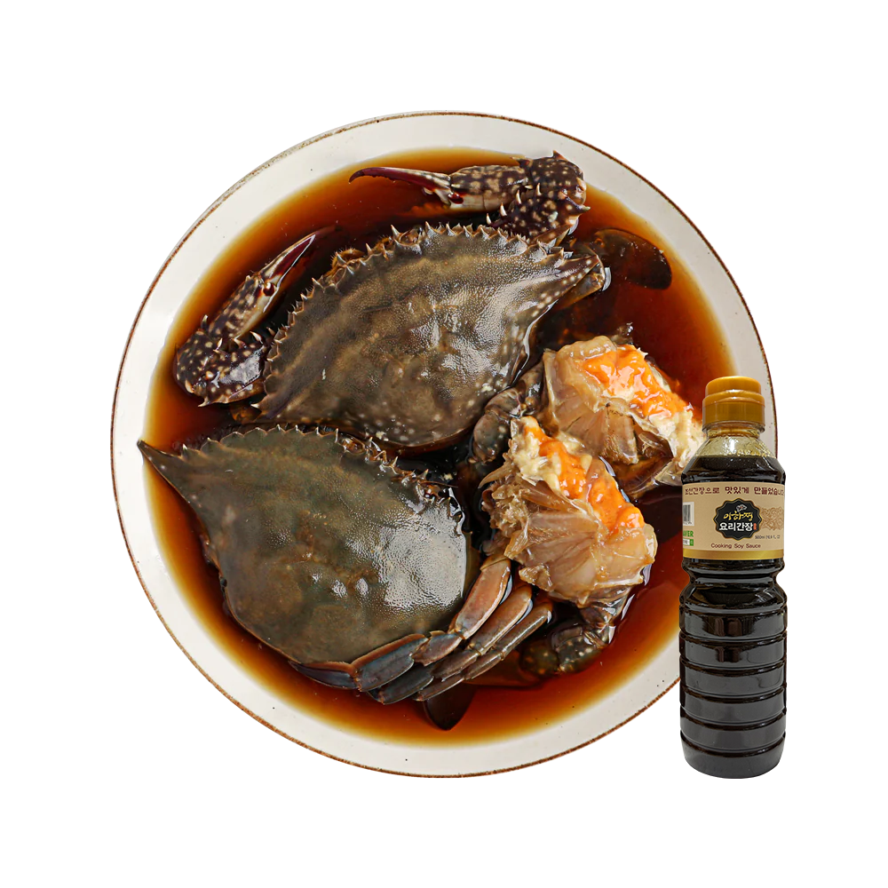Lee Hajeong Ganjang Gejang (2.2lb) X 4 (Raw Crabs Marinated in Soy Sauce) + Ganjang