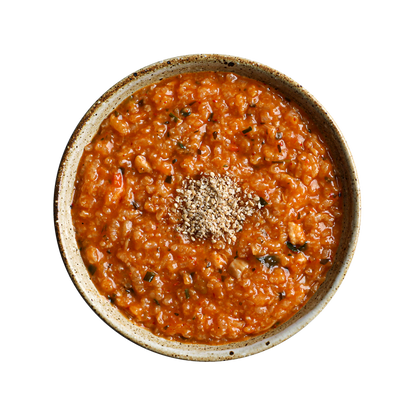 Bokdrim Wando Maeun Gwangeo Juk (Halibut Porridge Spicy)