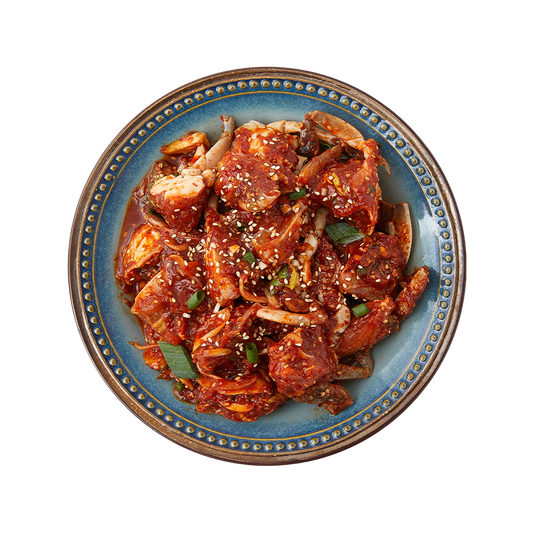 Babkangdo Yangnyeom Gejang (Raw Crabs Marinated in spicy sauce)17.64oz(500g)